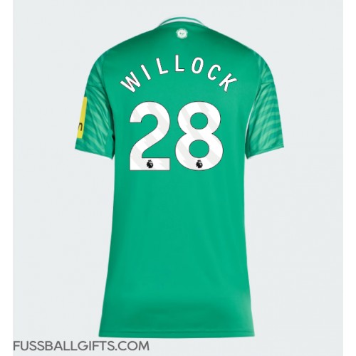 Newcastle United Joe Willock #28 Fußballbekleidung Auswärtstrikot Damen 2025-26 Kurzarm